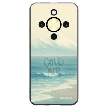 Picasee silikonski črni ovitek za Honor Magic8 Lite 5G - COLD AIR