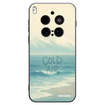 Picasee silikonski črni ovitek za Vivo X300 Pro - COLD AIR