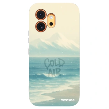 Picasee silikonski črni ovitek za Honor 600 - COLD AIR