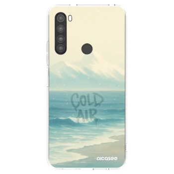 Picasee silikonski prozorni ovitek za Xiaomi Redmi Note 8 - COLD AIR