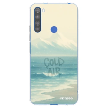 Picasee silikonski prozorni ovitek za Xiaomi Redmi Note 8T - COLD AIR