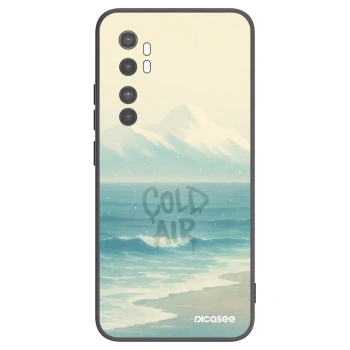 Picasee silikonski črni ovitek za Xiaomi Mi Note 10 Lite - COLD AIR