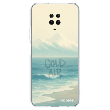 Picasee silikonski prozorni ovitek za Xiaomi Redmi Note 9S - COLD AIR