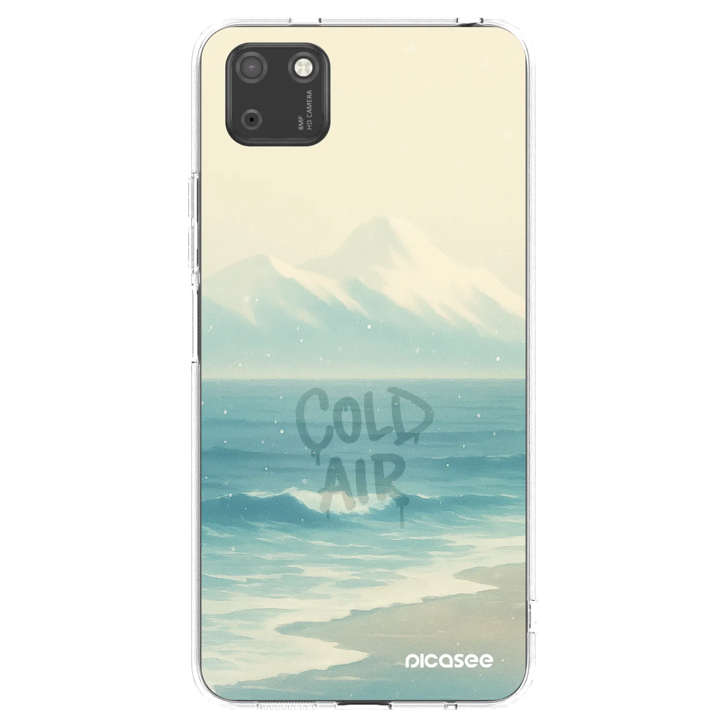 Picasee silikonski prozorni ovitek za Huawei Y5P - COLD AIR