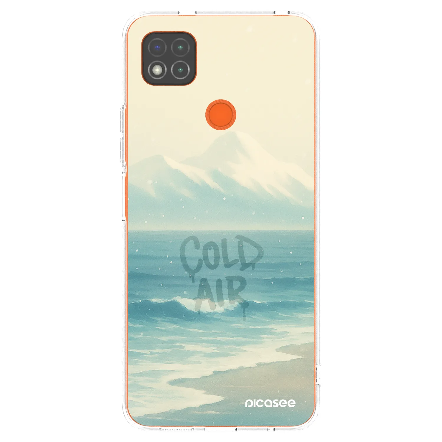 Picasee silikonski prozorni ovitek za Xiaomi Redmi 9C - COLD AIR