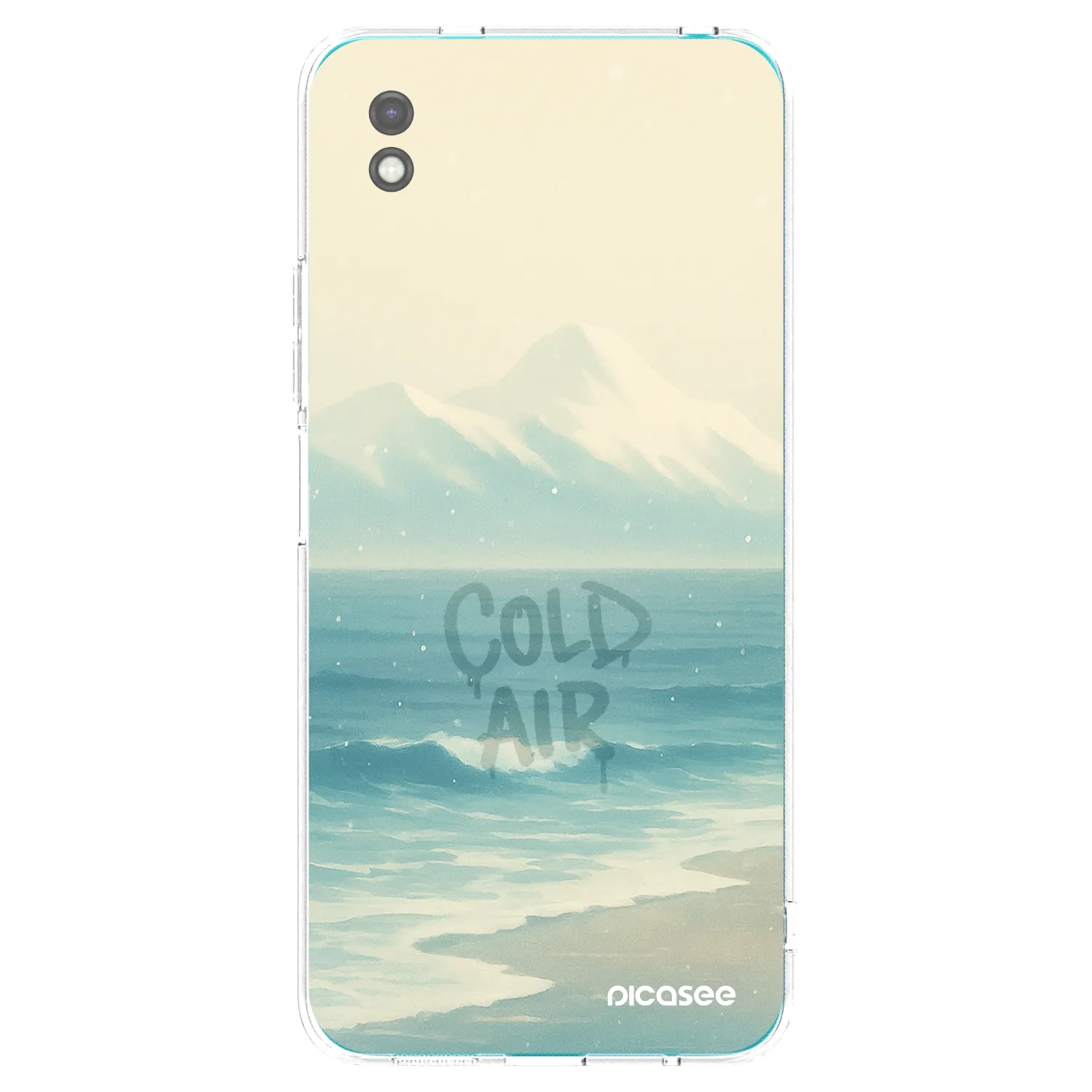 Picasee silikonski črni ovitek za Xiaomi Redmi 9A - COLD AIR