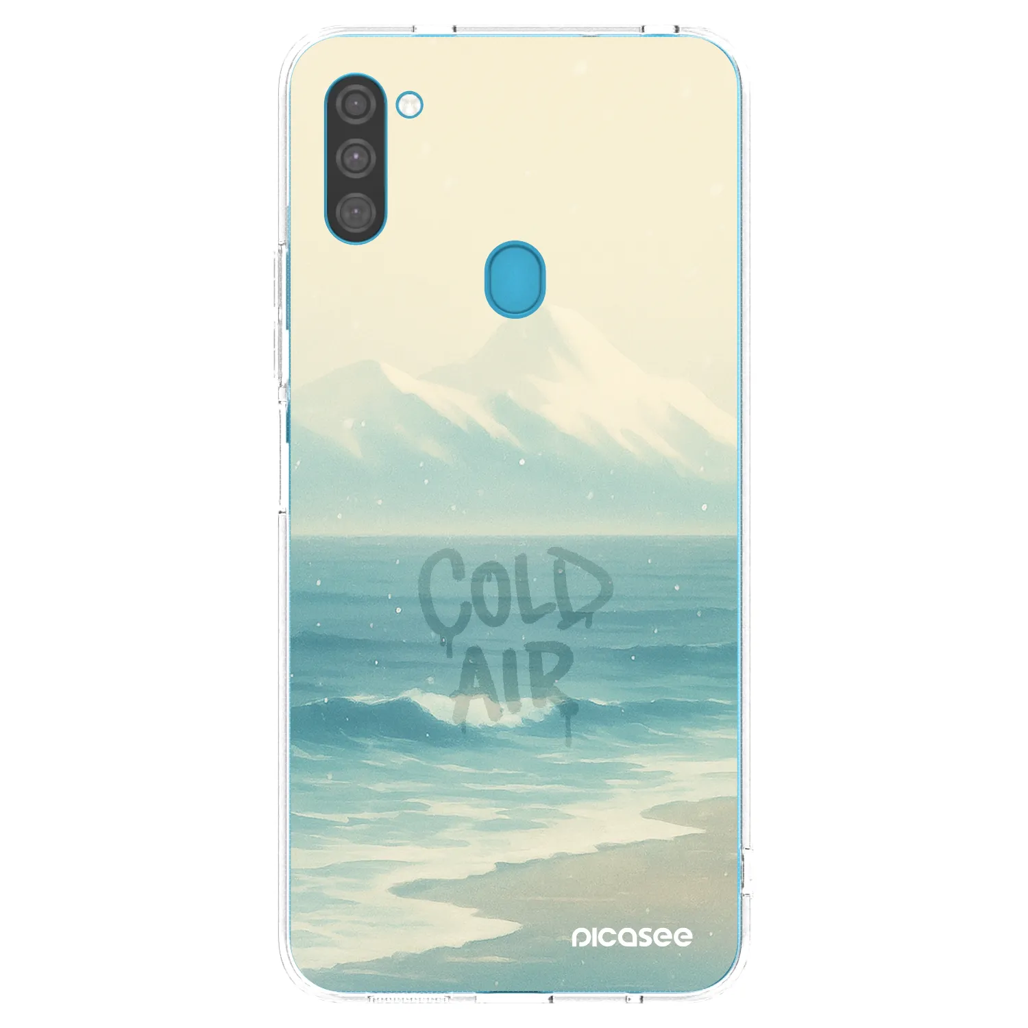 Picasee silikonski prozorni ovitek za Samsung Galaxy M11 - COLD AIR