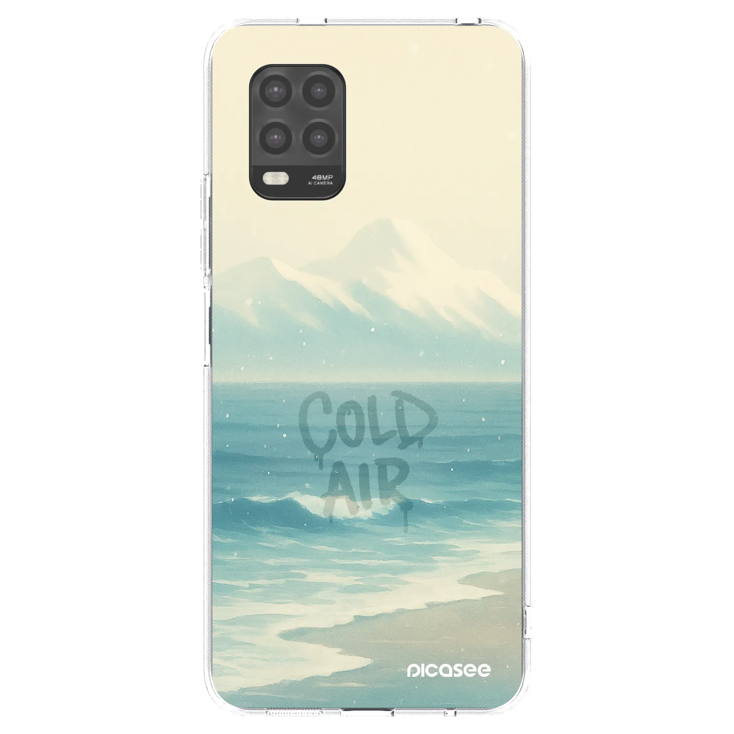 Picasee silikonski prozorni ovitek za Xiaomi Mi 10 Lite - COLD AIR