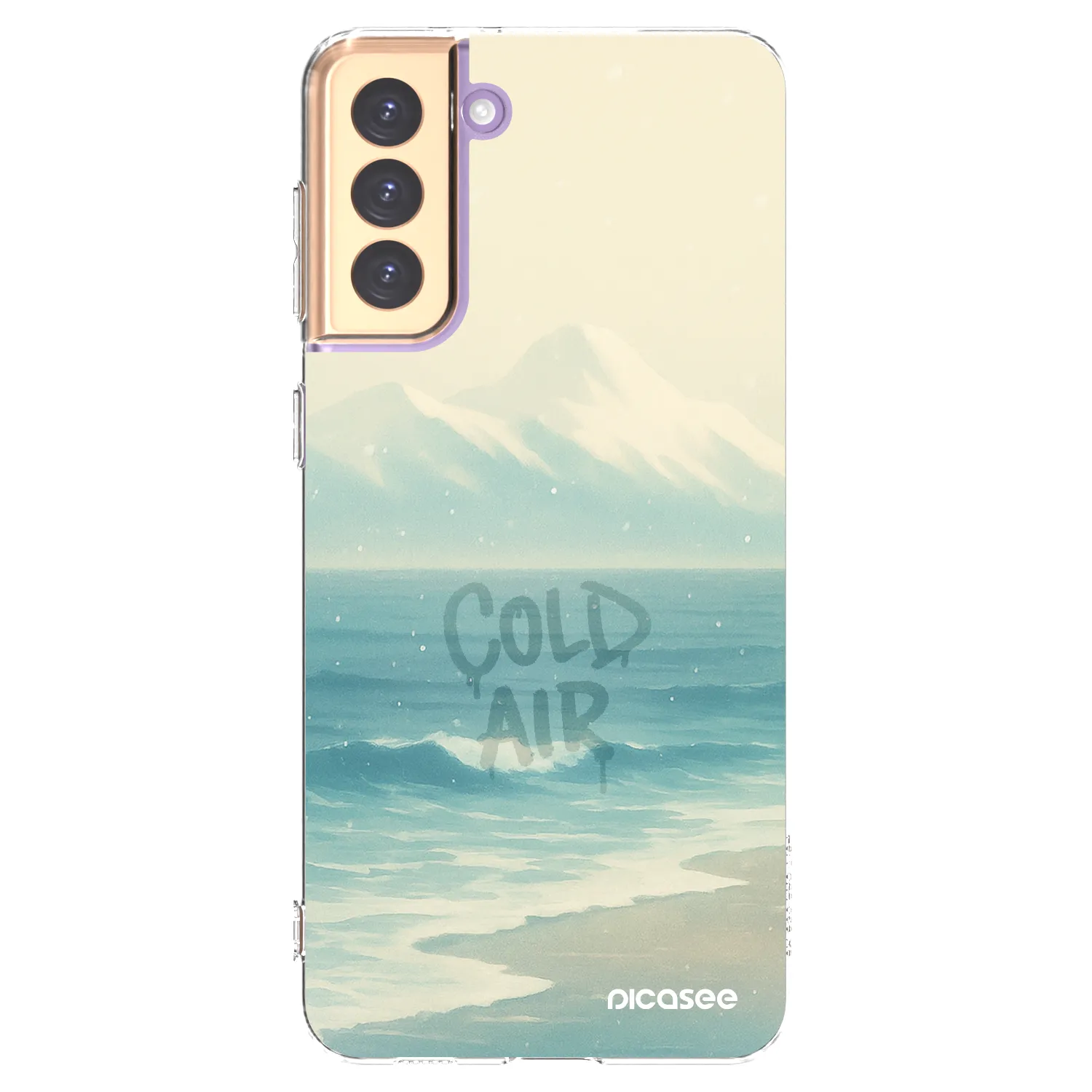 Picasee silikonski prozorni ovitek za Samsung Galaxy S21+ 5G G996F - COLD AIR