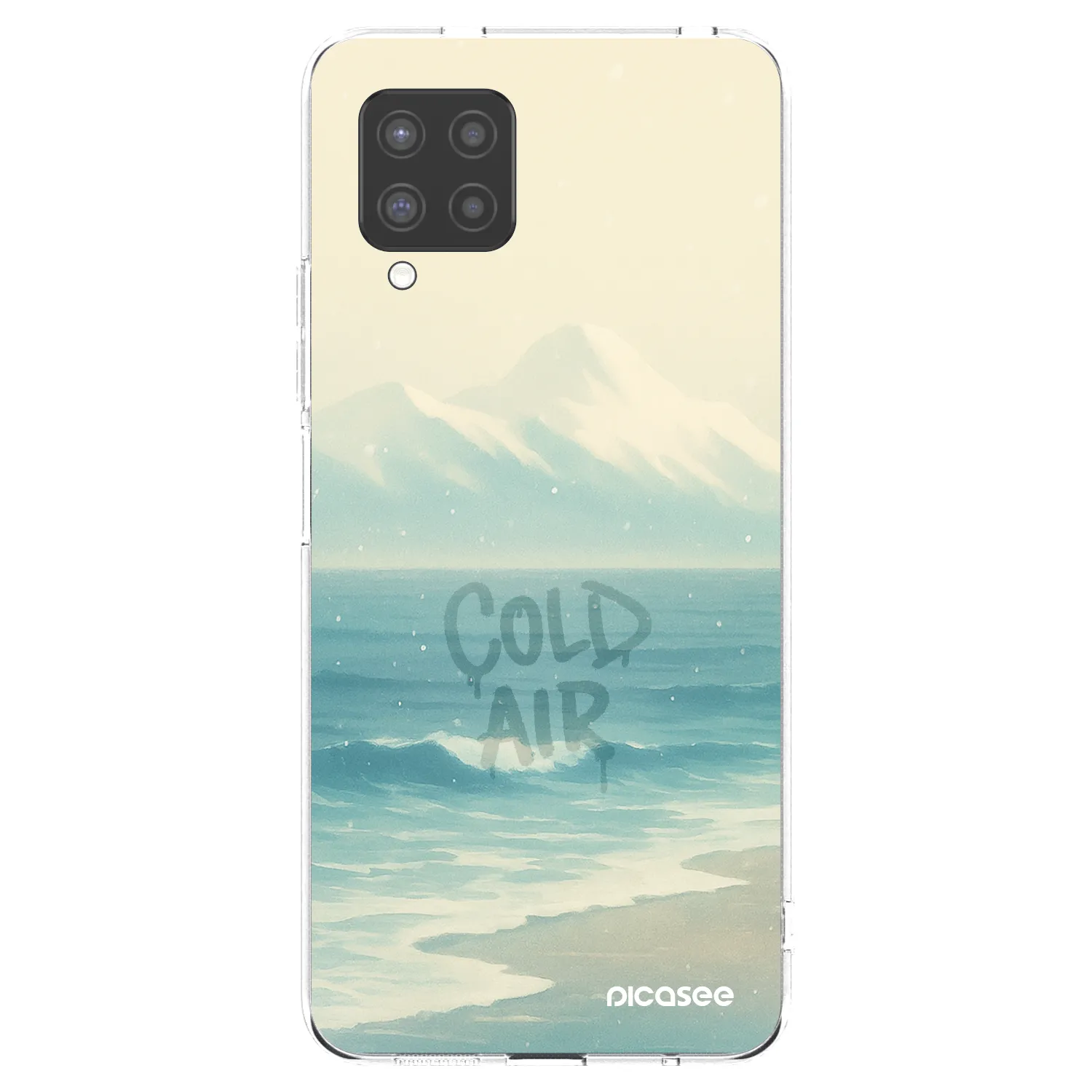 Picasee silikonski prozorni ovitek za Samsung Galaxy A42 A426B - COLD AIR
