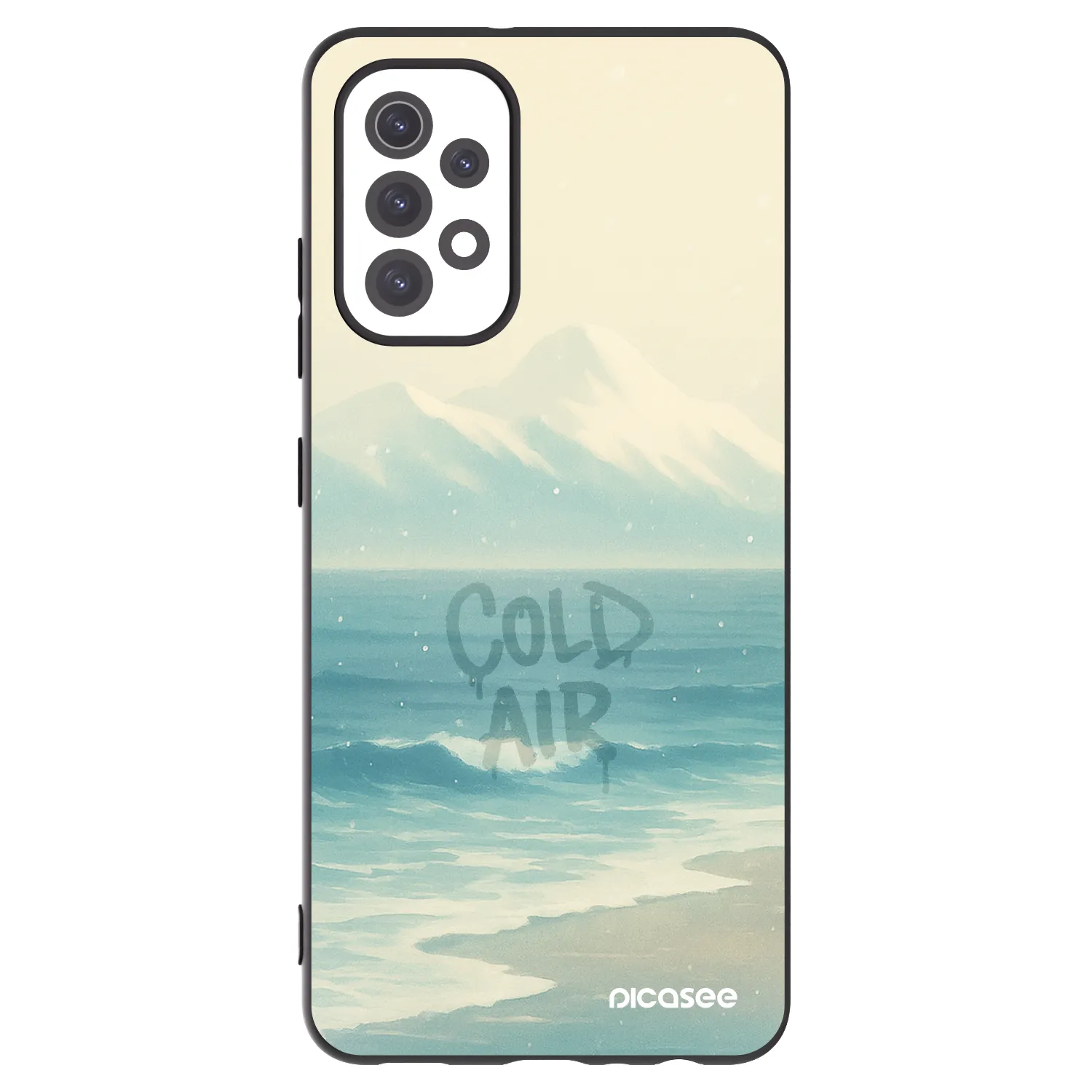 Picasee silikonski črni ovitek za Samsung Galaxy A32 5G A326B - COLD AIR