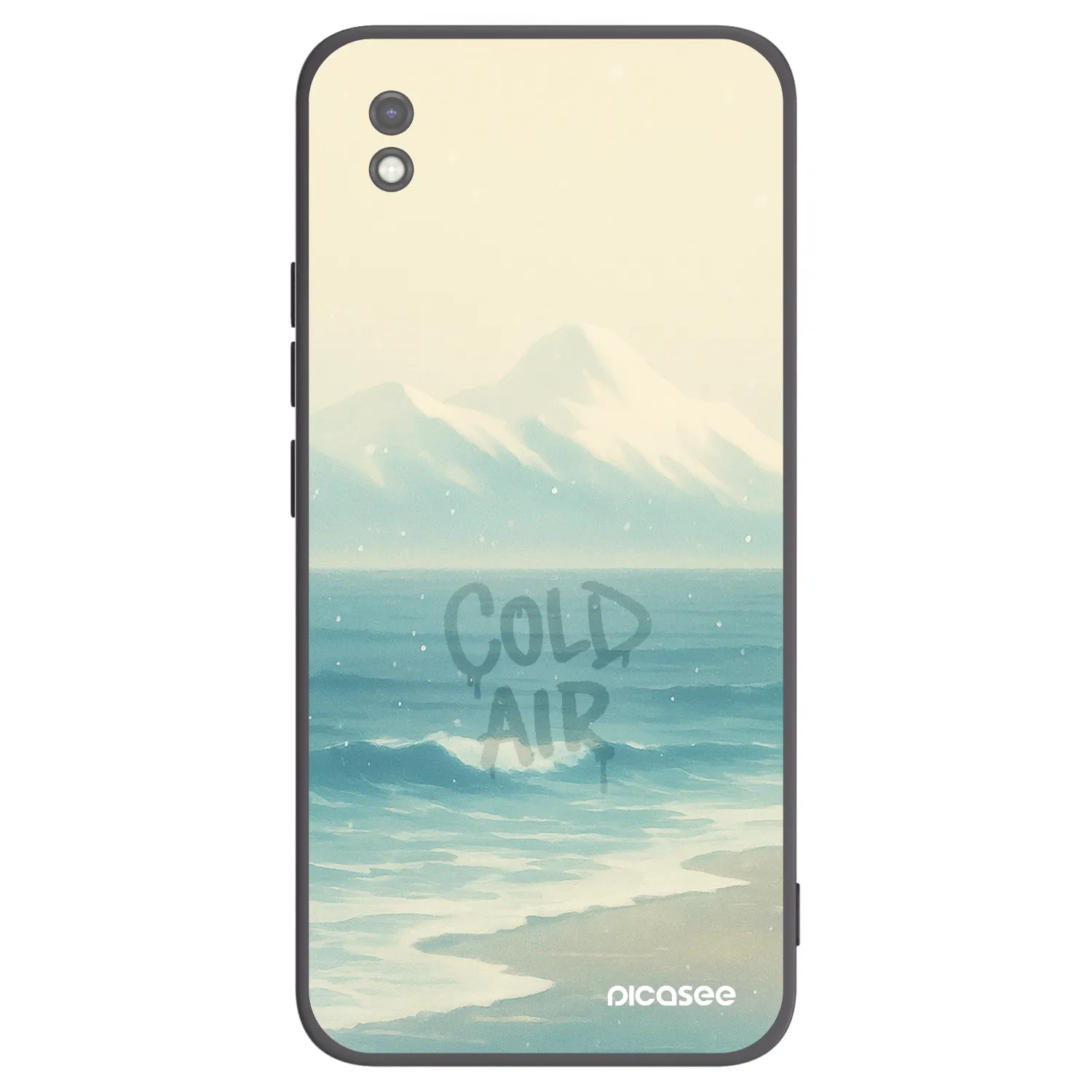 Picasee silikonski črni ovitek za Xiaomi Redmi 9AT - COLD AIR