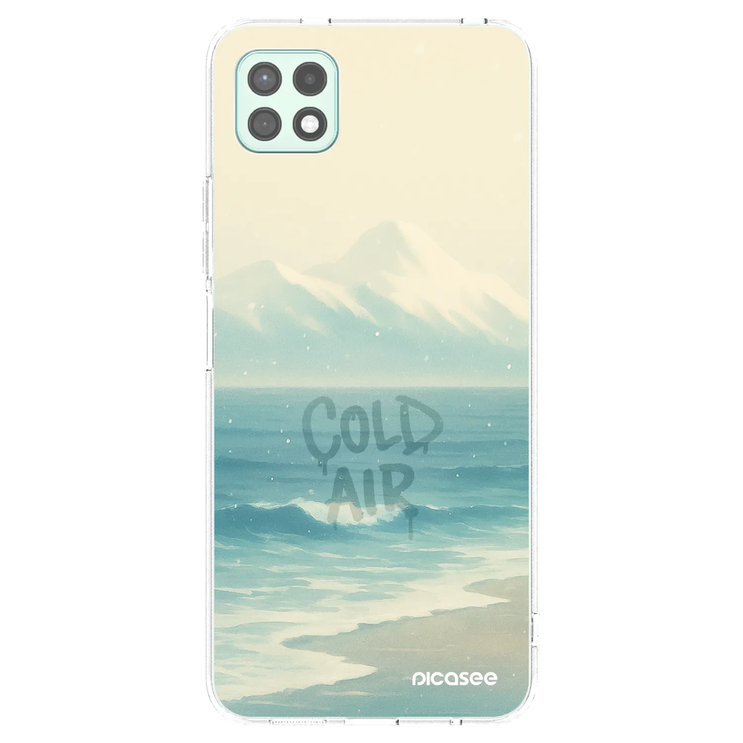 Picasee silikonski prozorni ovitek za Samsung Galaxy A22 A226B 5G - COLD AIR
