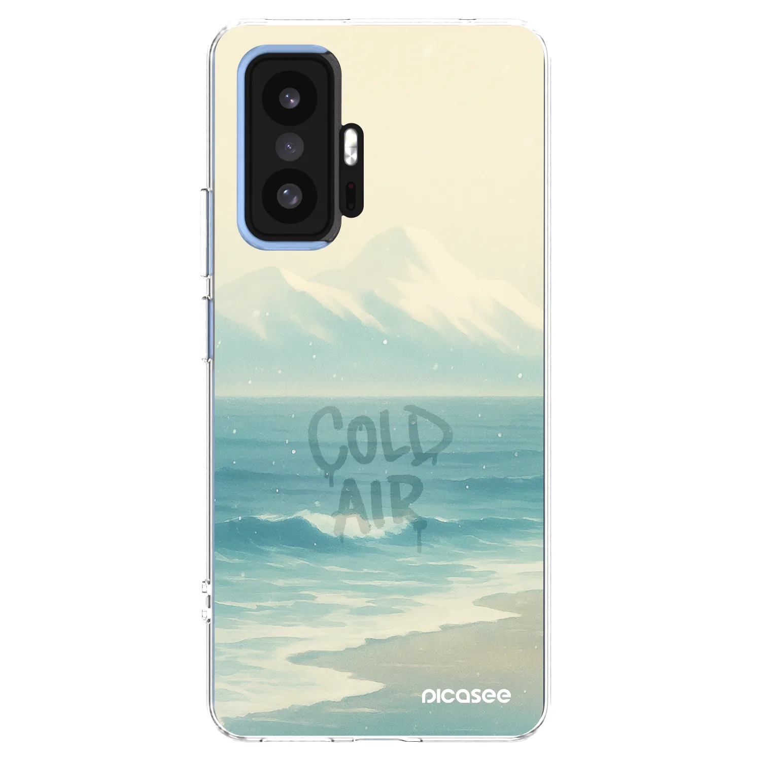 Picasee silikonski prozorni ovitek za Xiaomi 11T Pro - COLD AIR