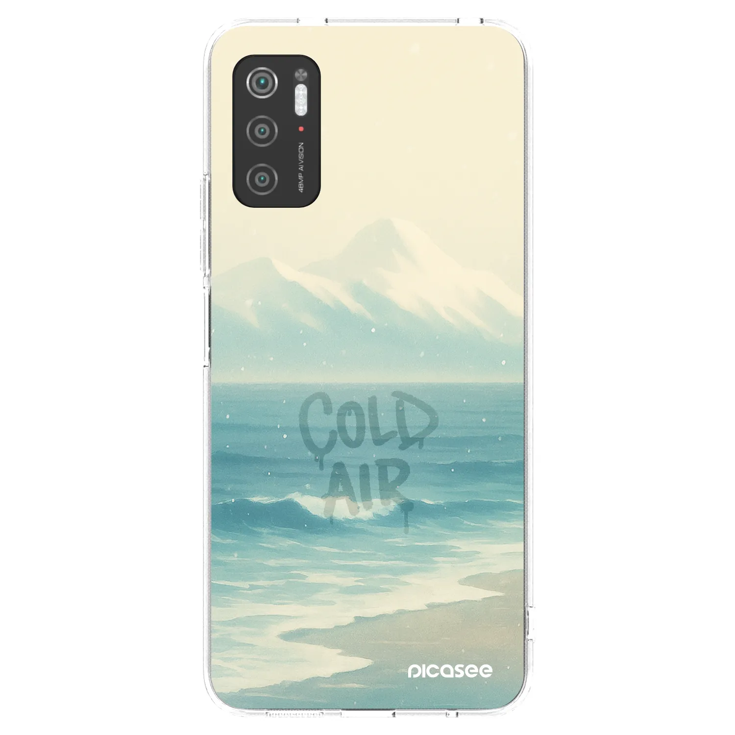Picasee silikonski prozorni ovitek za Xiaomi Poco M3 Pro 5G - COLD AIR