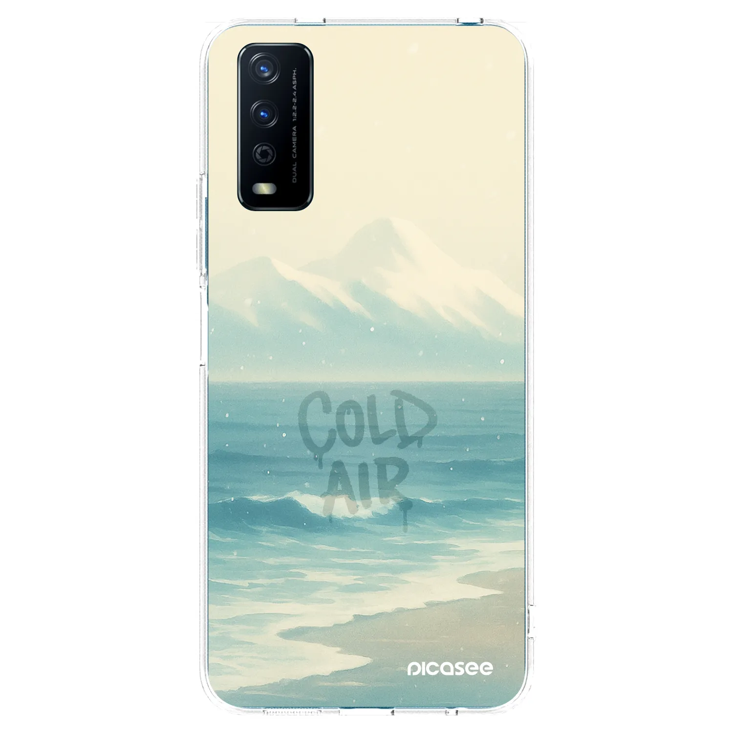 Picasee silikonski prozorni ovitek za Vivo Y11s - COLD AIR