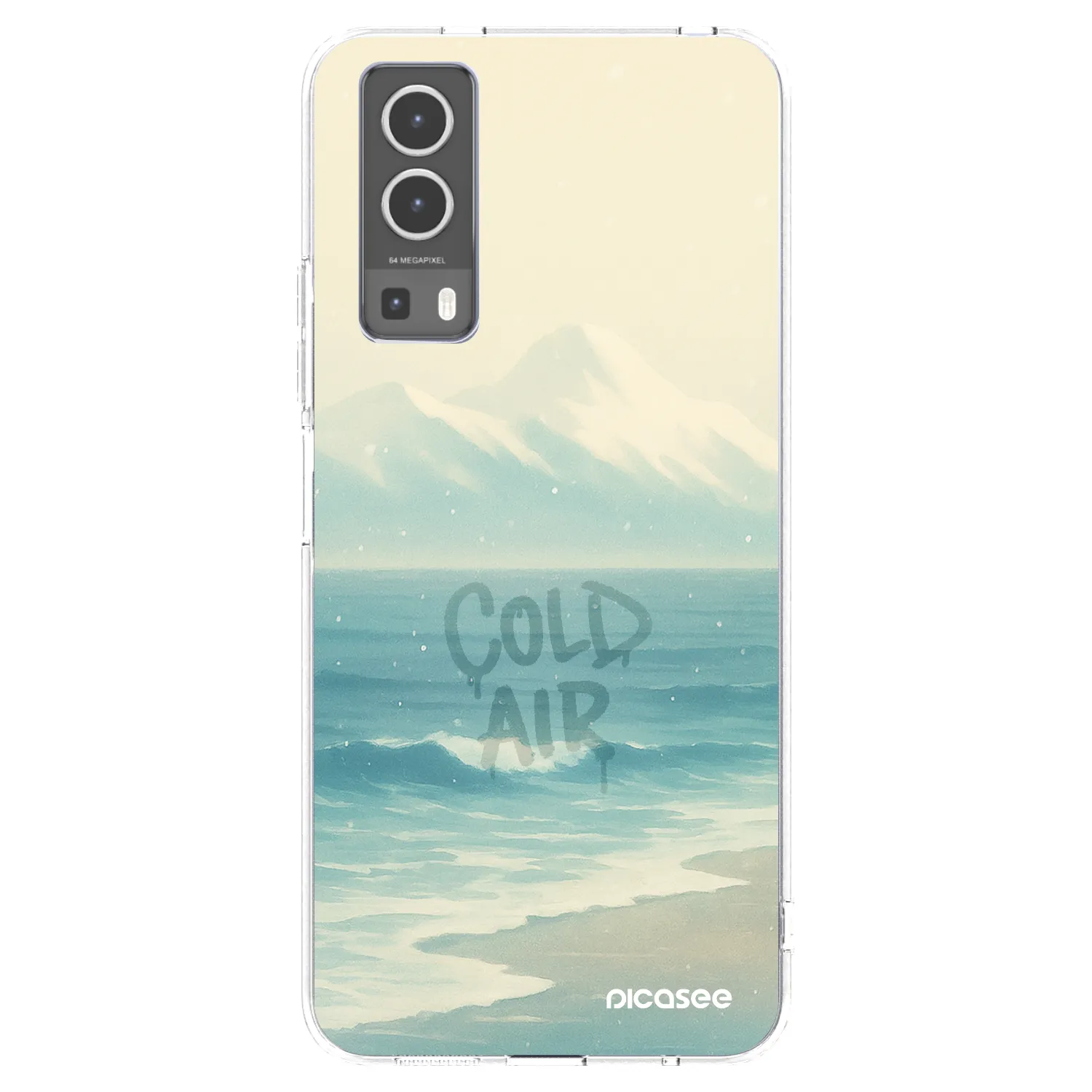 Picasee silikonski prozorni ovitek za Vivo Y72 5G - COLD AIR