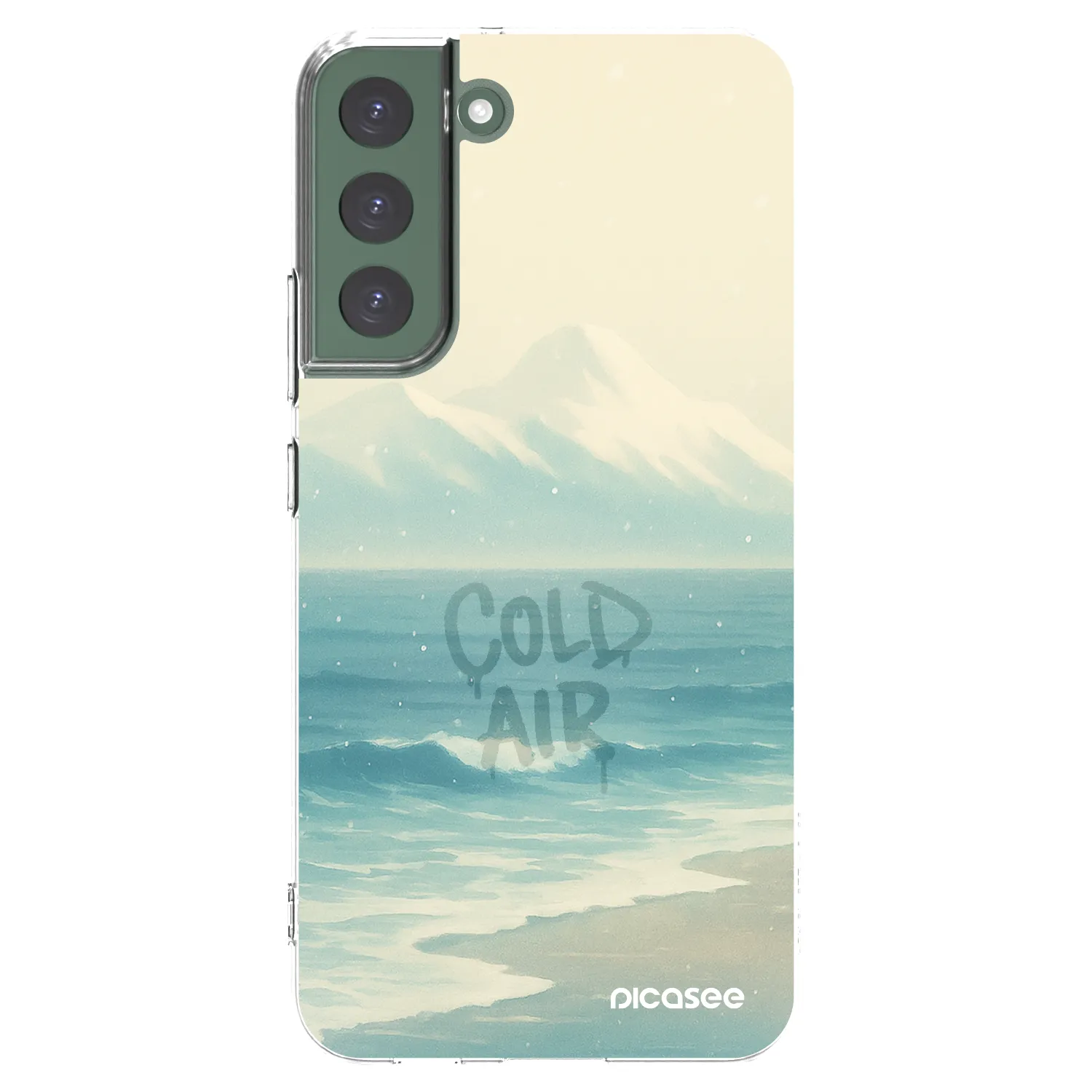 Picasee silikonski prozorni ovitek za Samsung Galaxy S22+ 5G - COLD AIR