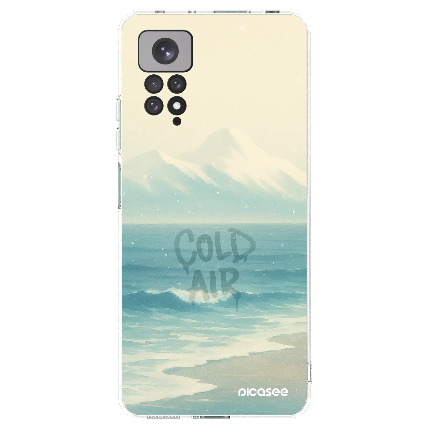 Picasee silikonski prozorni ovitek za Xiaomi Redmi Note 11 - COLD AIR