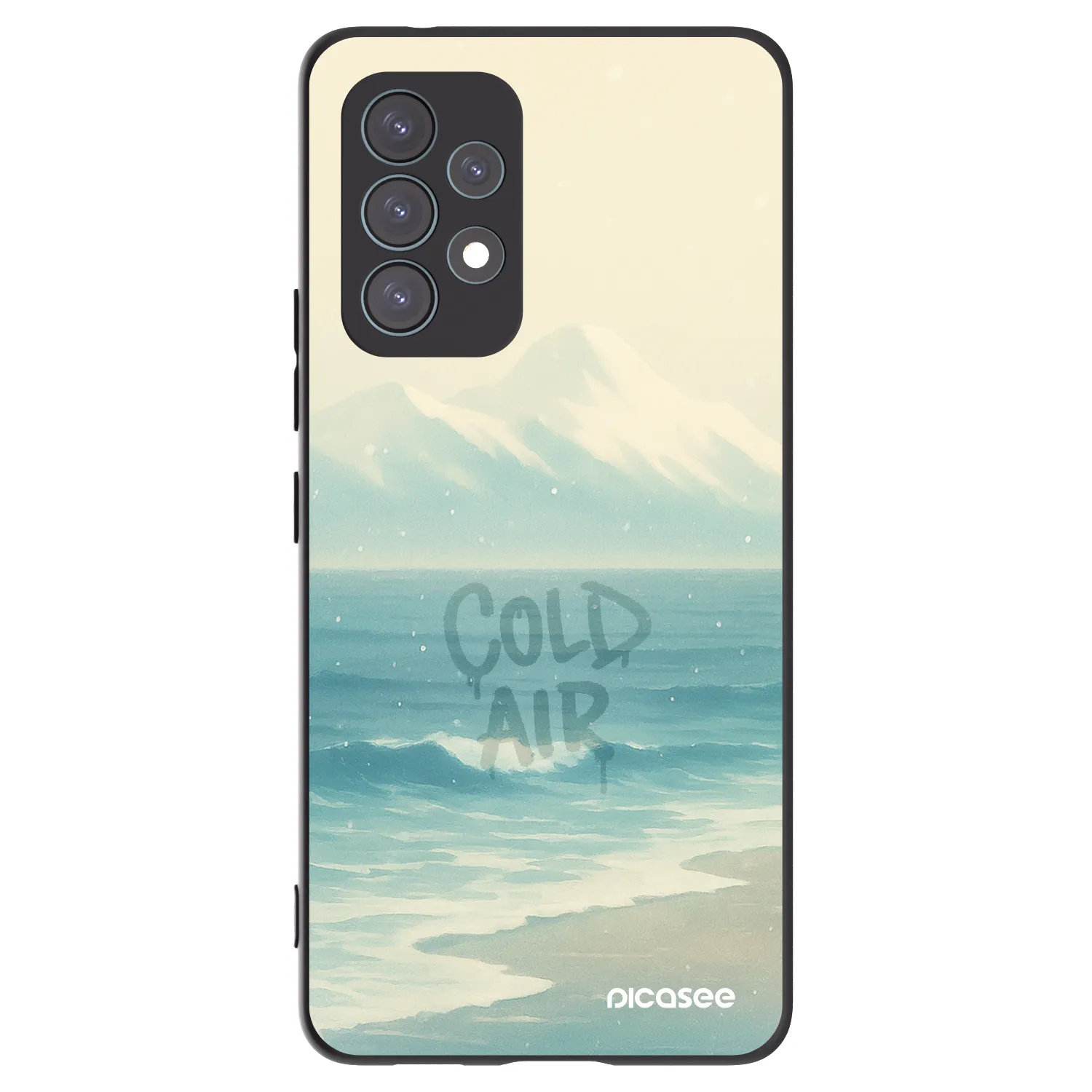 Picasee silikonski črni ovitek za Samsung Galaxy A53 5G A536 - COLD AIR
