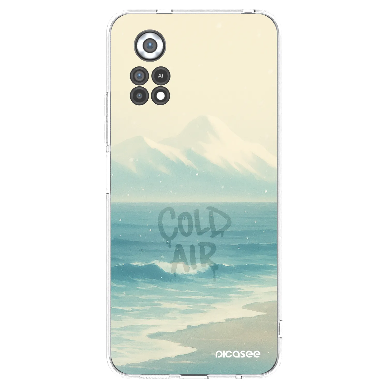 Picasee silikonski prozorni ovitek za Xiaomi Poco X4 Pro 5G - COLD AIR