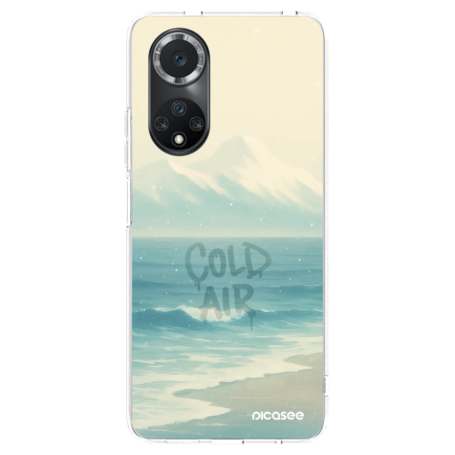 Picasee silikonski prozorni ovitek za Huawei Nova 9 SE - COLD AIR