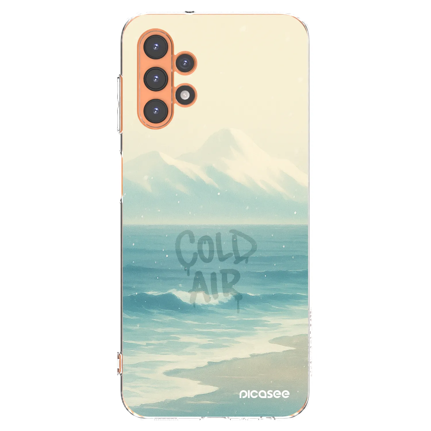 Picasee silikonski prozorni ovitek za Samsung Galaxy A13 4G A135 - COLD AIR
