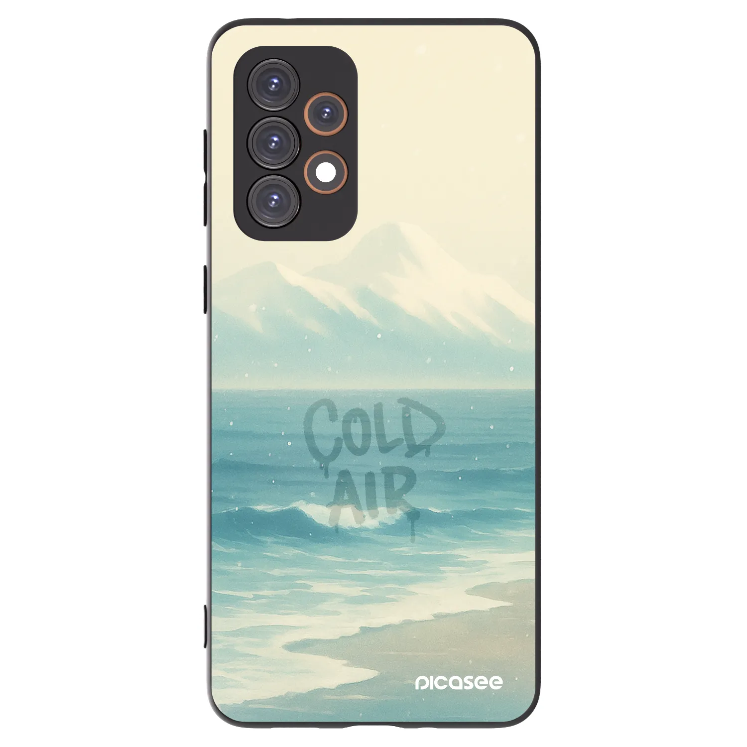 Picasee silikonski črni ovitek za Samsung Galaxy A33 5G A336 - COLD AIR