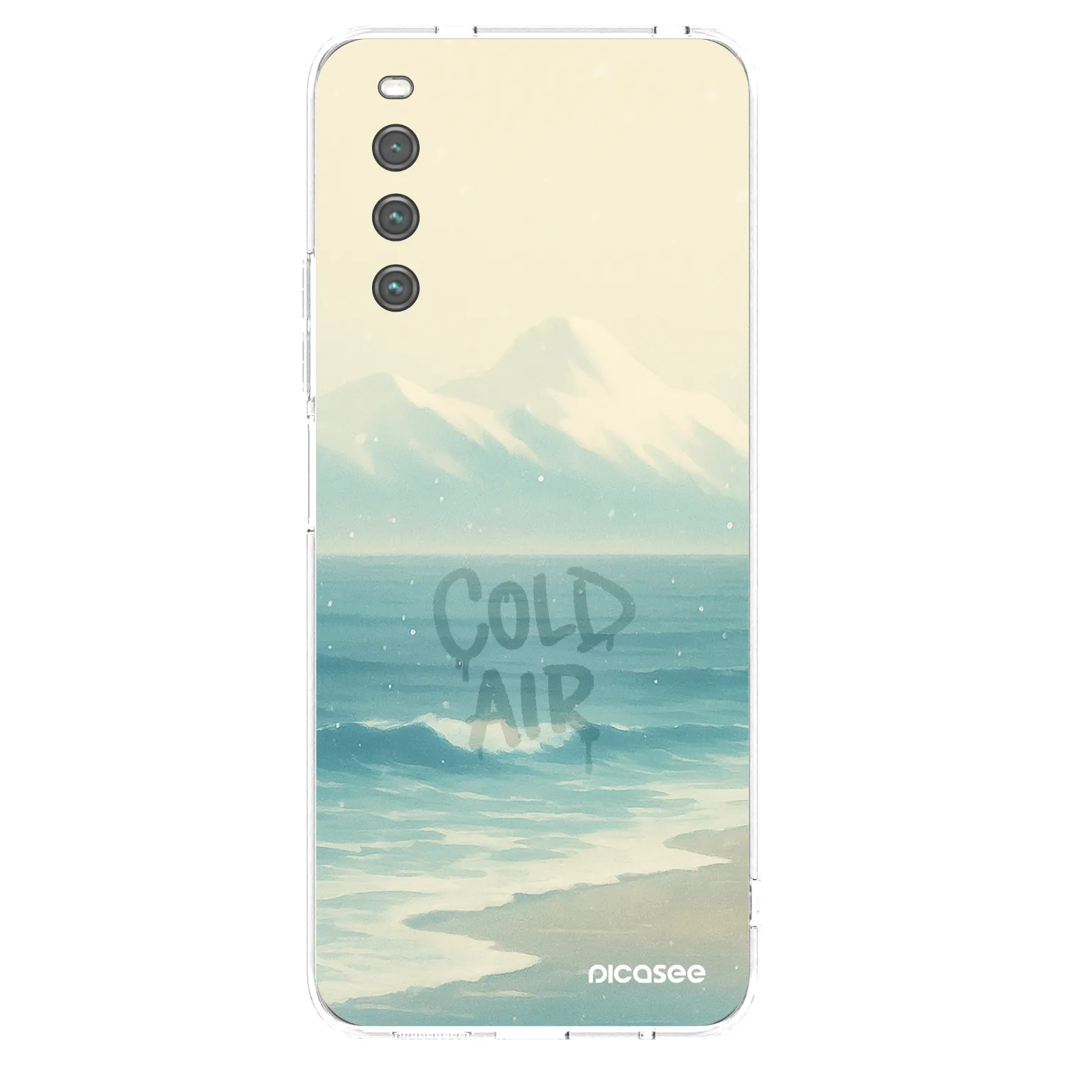 Picasee silikonski prozorni ovitek za Sony Xperia 10 IV 5G - COLD AIR