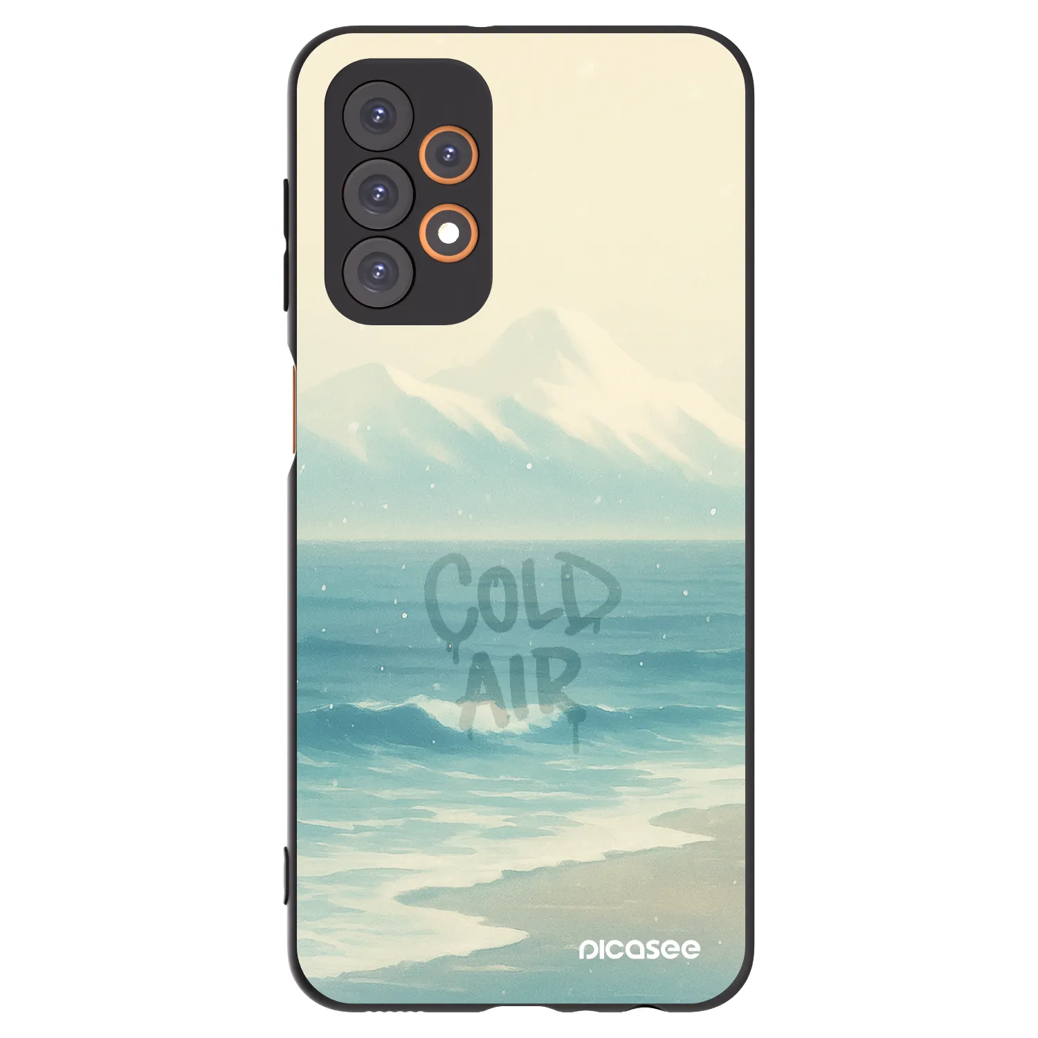 Picasee silikonski črni ovitek za Samsung Galaxy A23 A236B 5G - COLD AIR