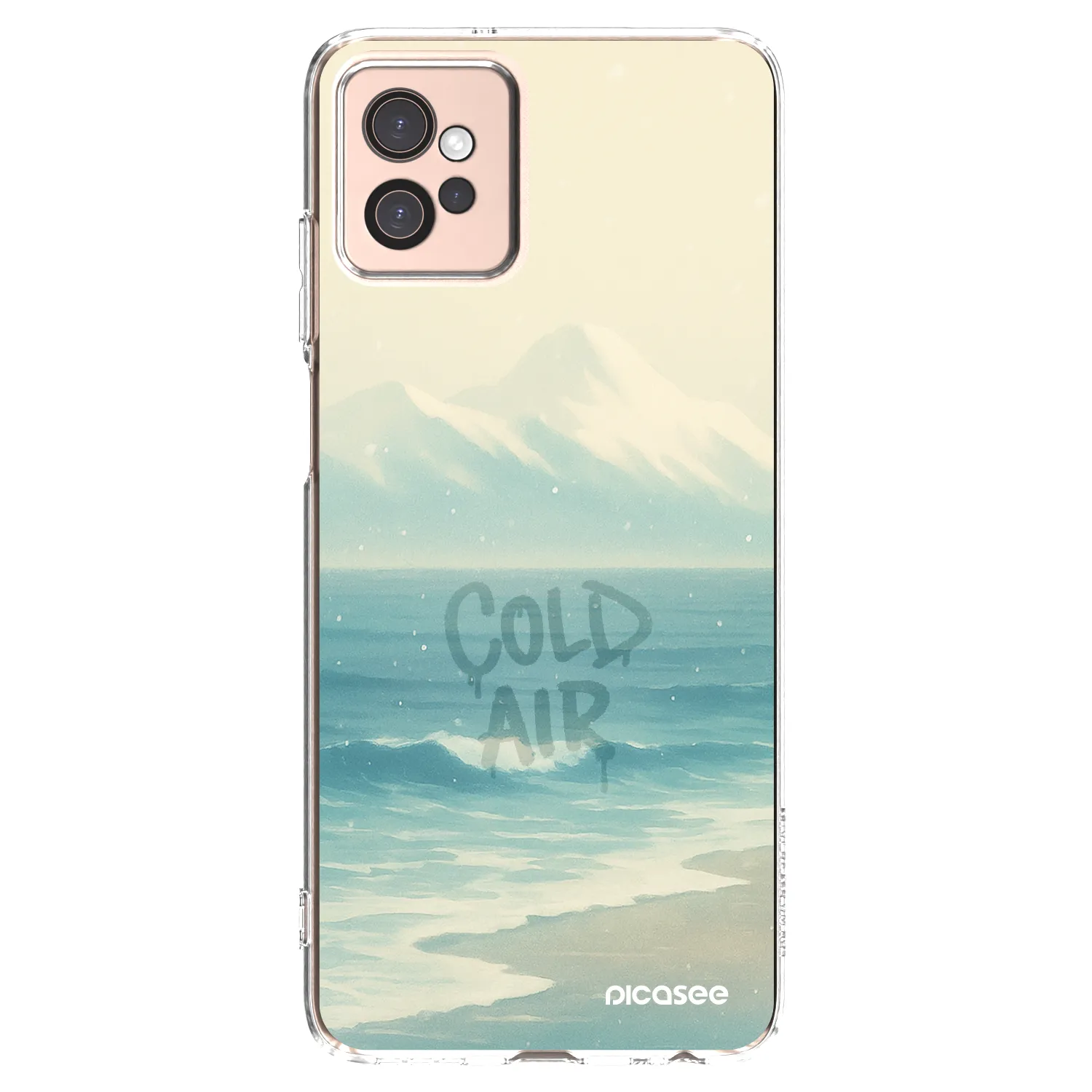 Picasee silikonski prozorni ovitek za Motorola Moto G32 - COLD AIR