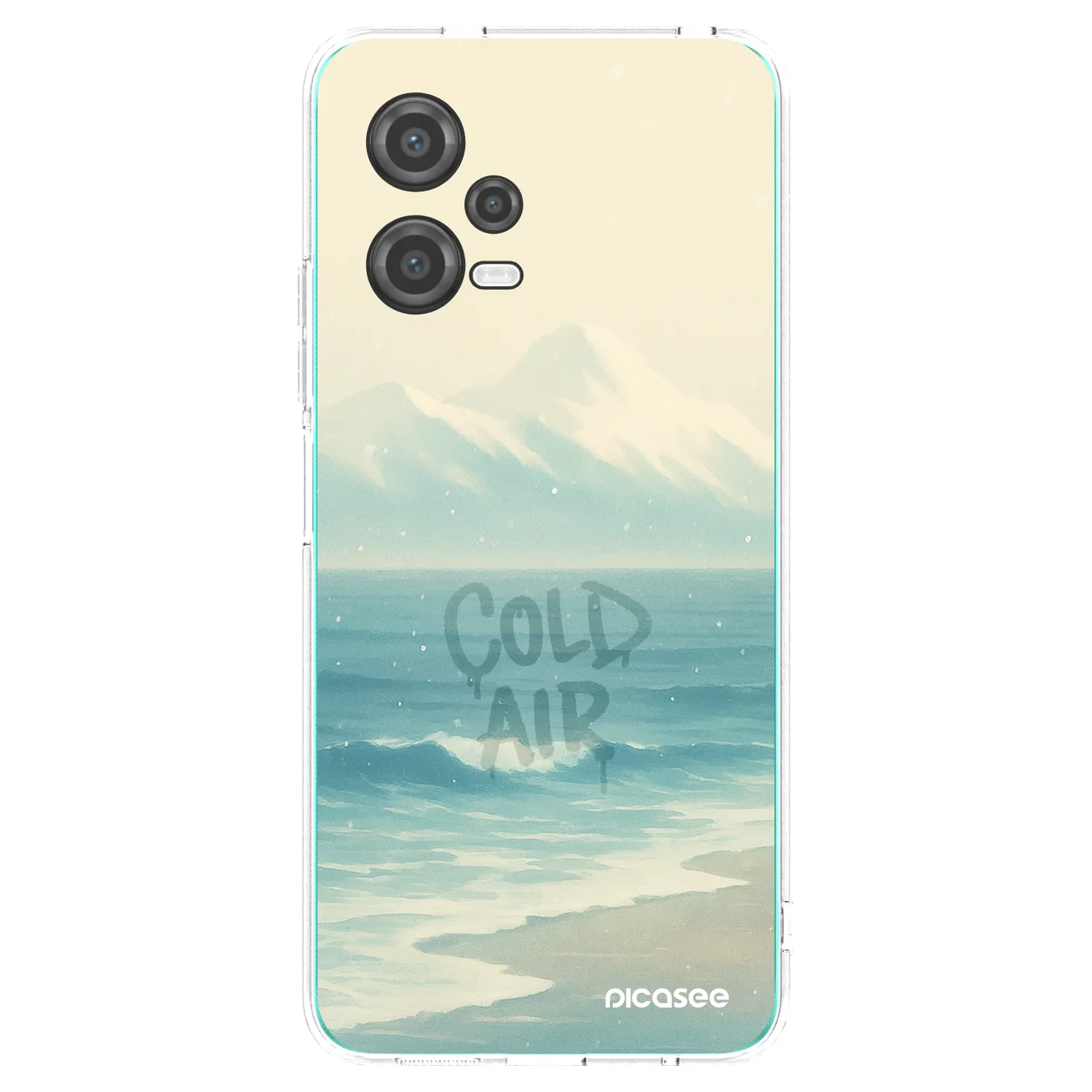 Picasee silikonski prozorni ovitek za Xiaomi Poco X5 - COLD AIR