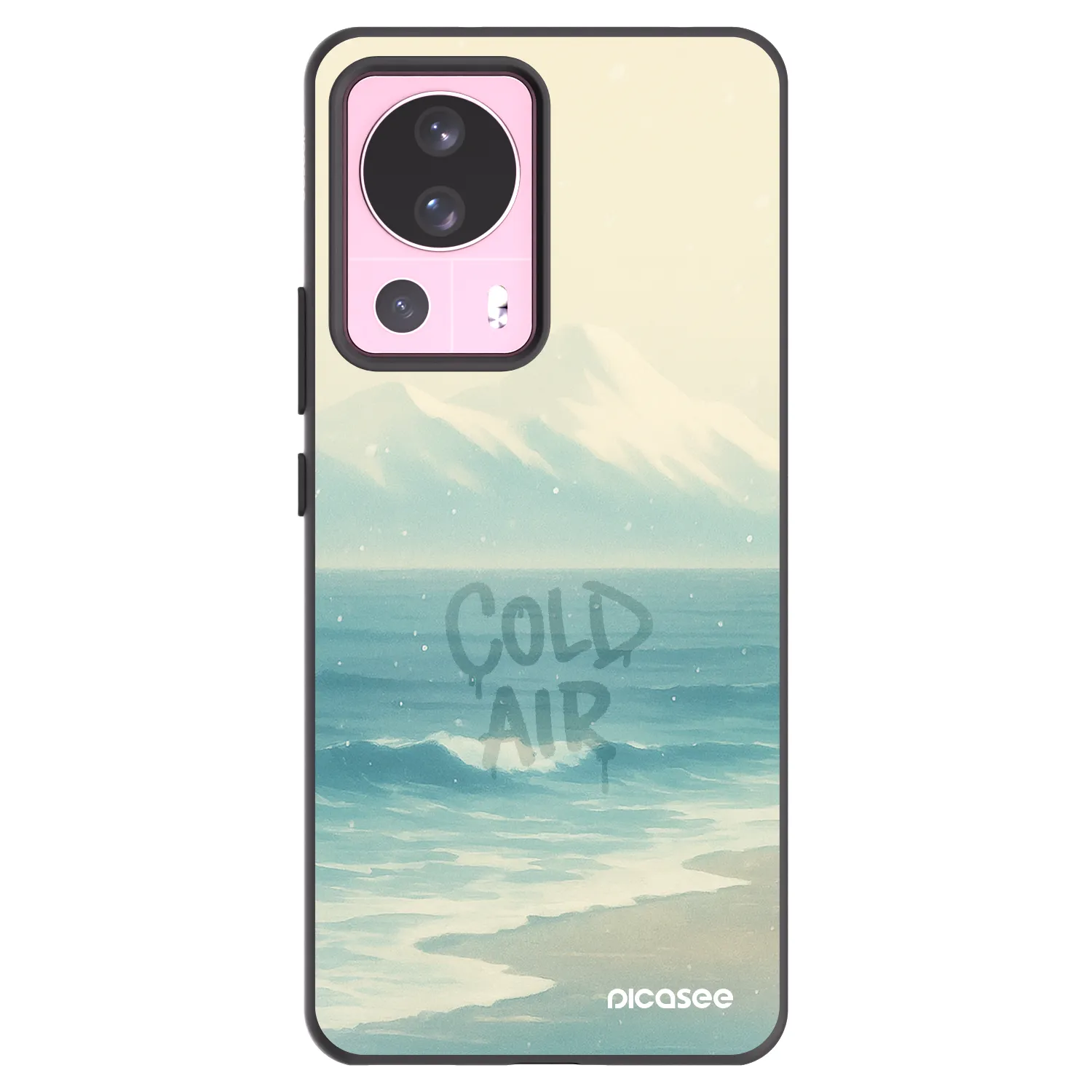 Picasee silikonski črni ovitek za Xiaomi 13 Lite - COLD AIR
