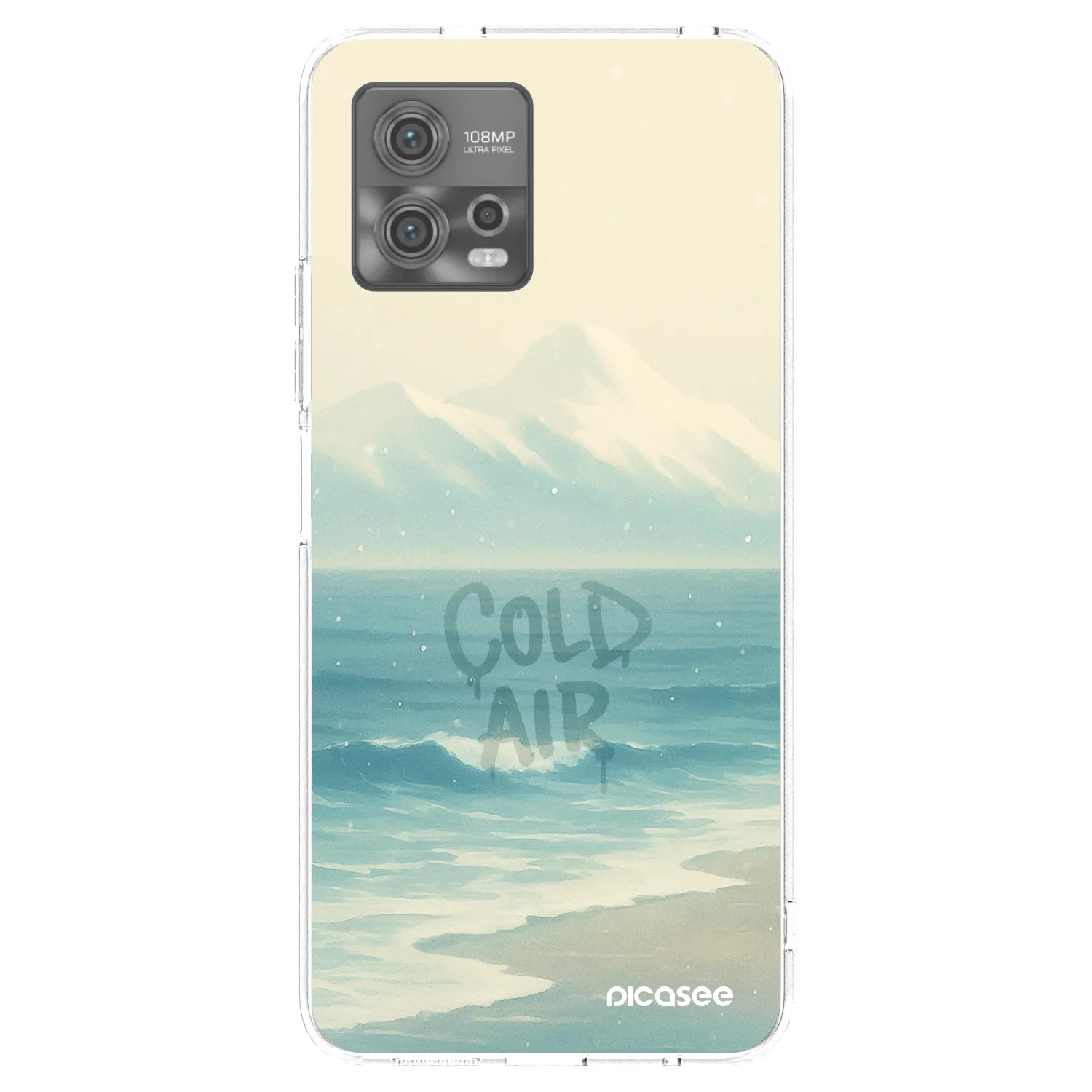 Picasee silikonski prozorni ovitek za Motorola Moto G72 - COLD AIR