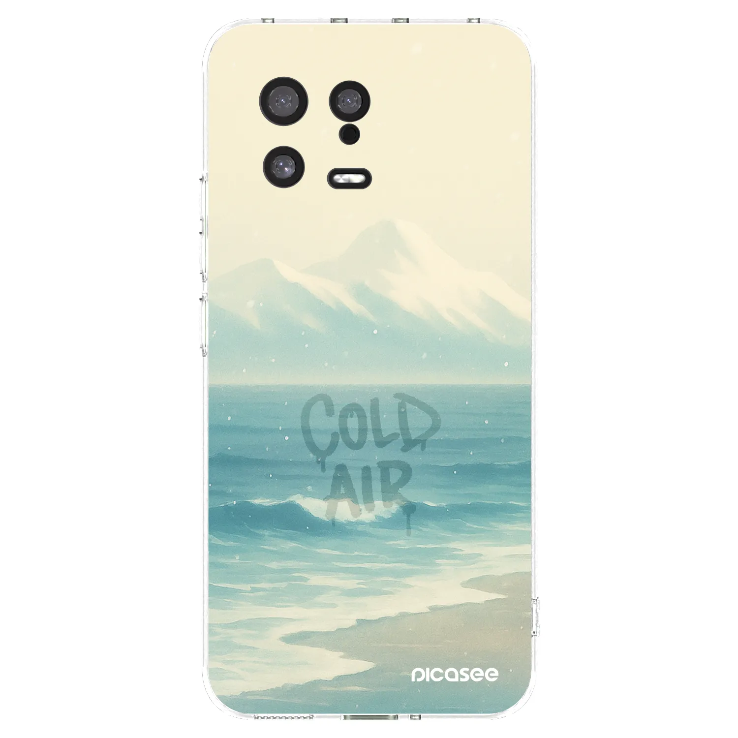 Picasee silikonski prozorni ovitek za Xiaomi 13 - COLD AIR