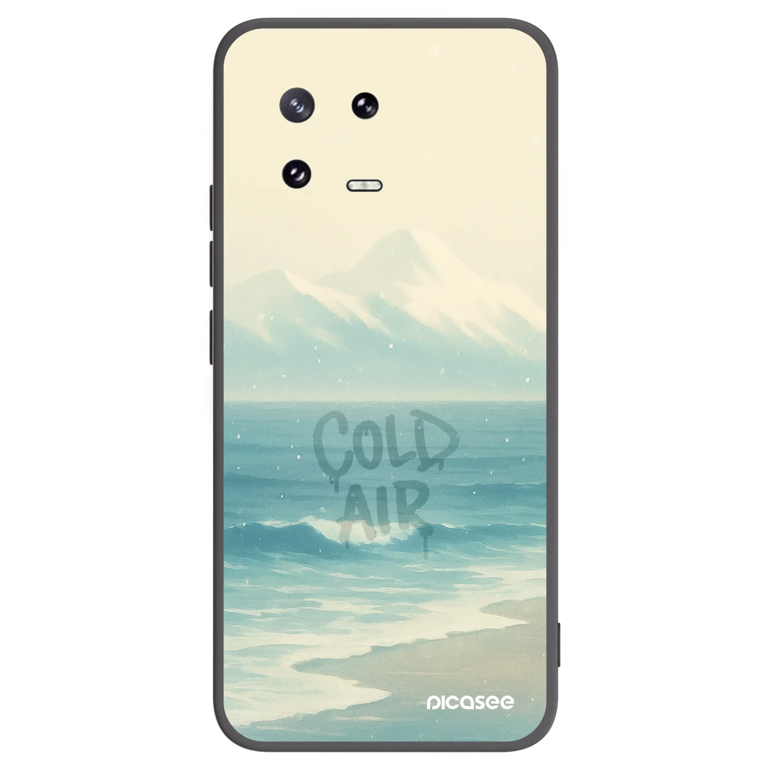 Picasee silikonski črni ovitek za Xiaomi 13 Pro - COLD AIR