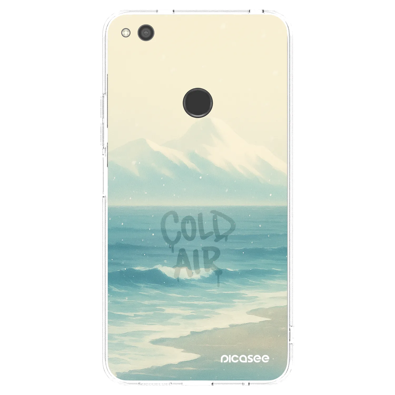 Picasee silikonski prozorni ovitek za Huawei P9 Lite 2017 - COLD AIR