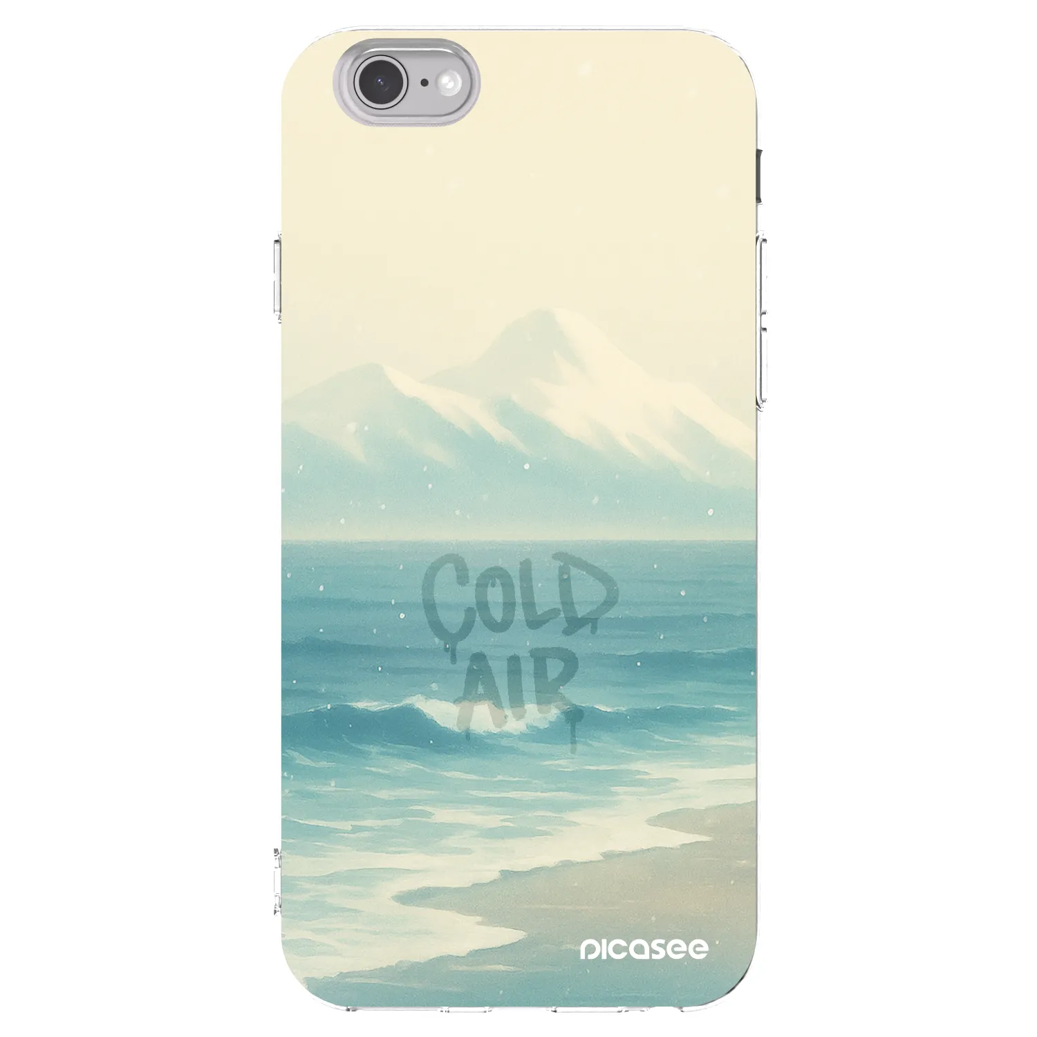 Picasee silikonski prozorni ovitek za Apple iPhone 6/6S - COLD AIR