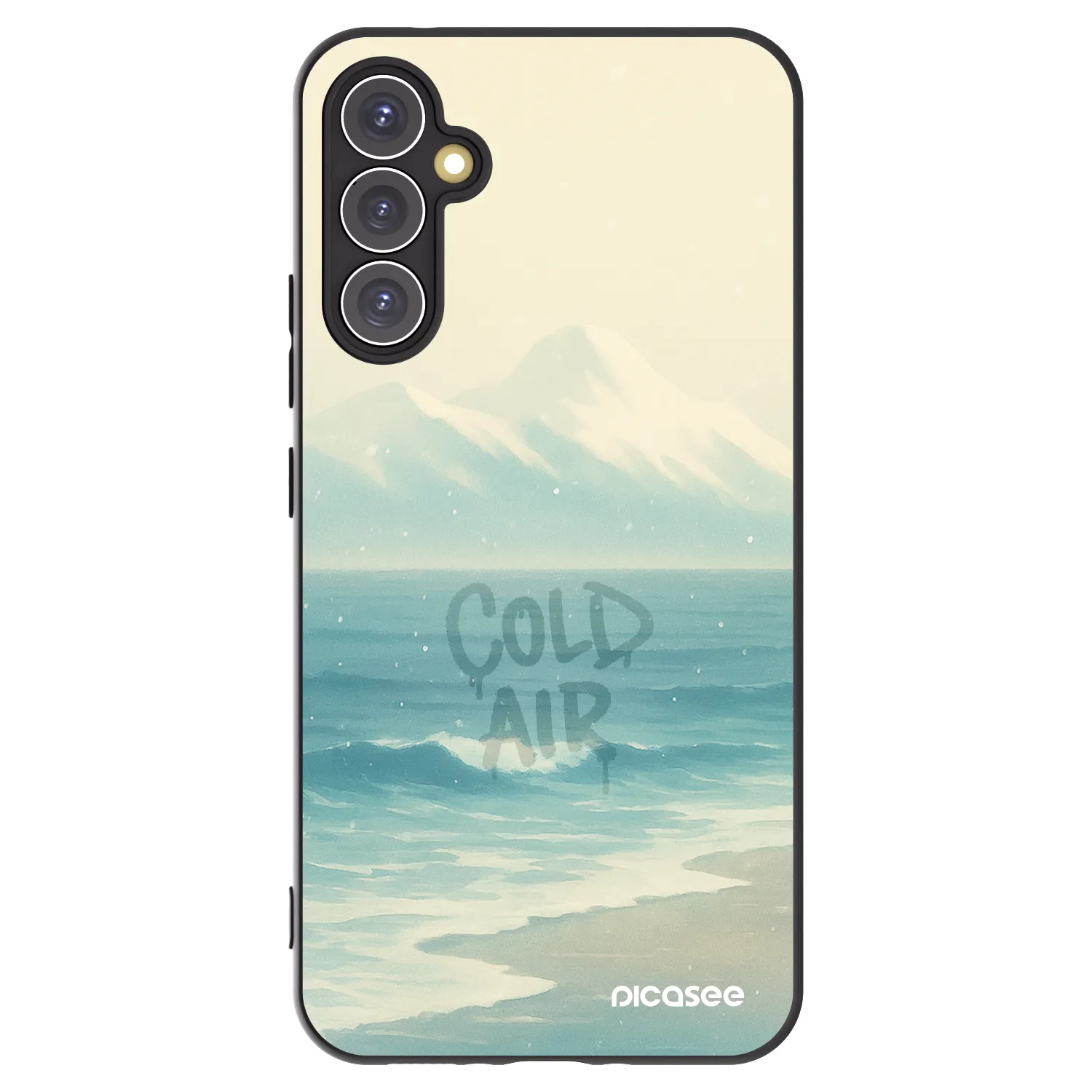 Picasee silikonski črni ovitek za Samsung Galaxy A34 5G A346B - COLD AIR