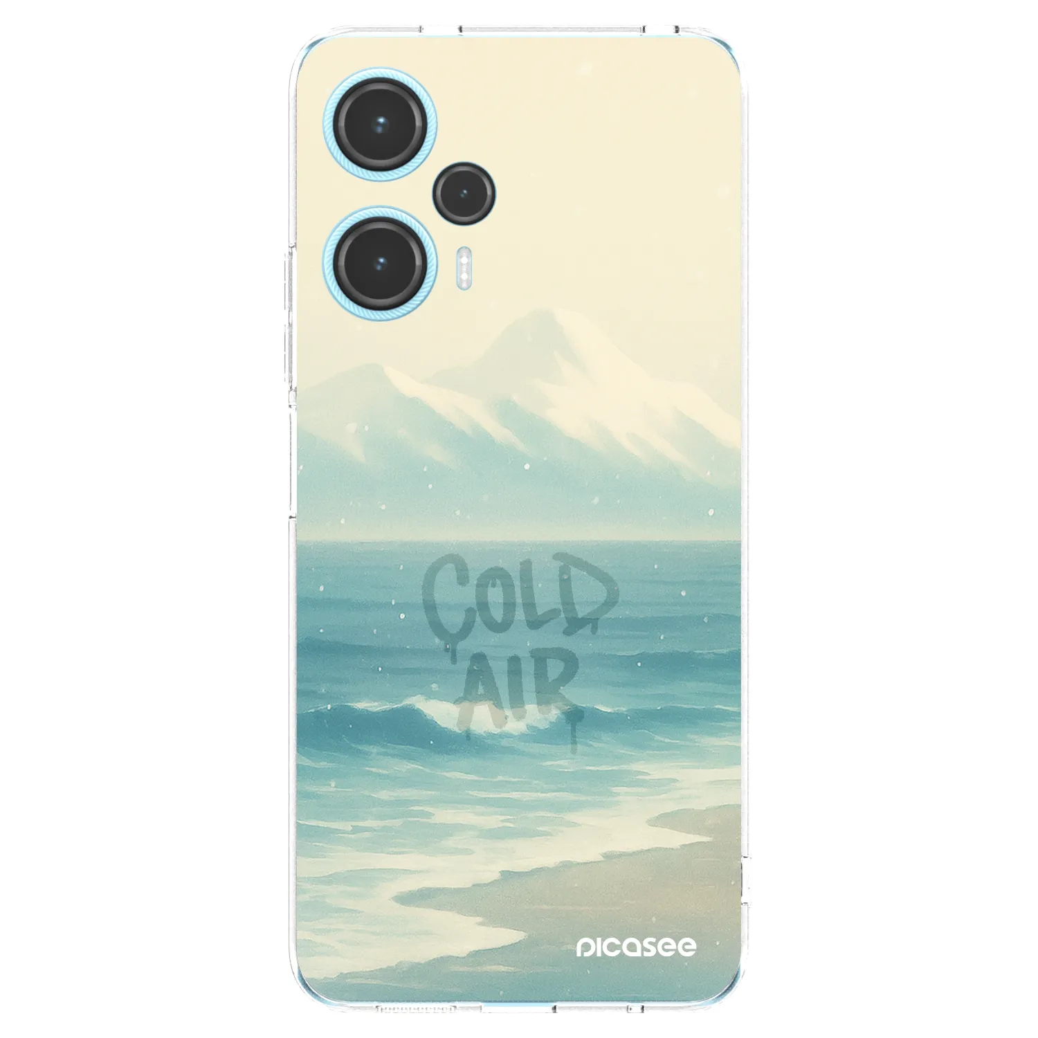 Picasee silikonski prozorni ovitek za Xiaomi Poco F5 - COLD AIR