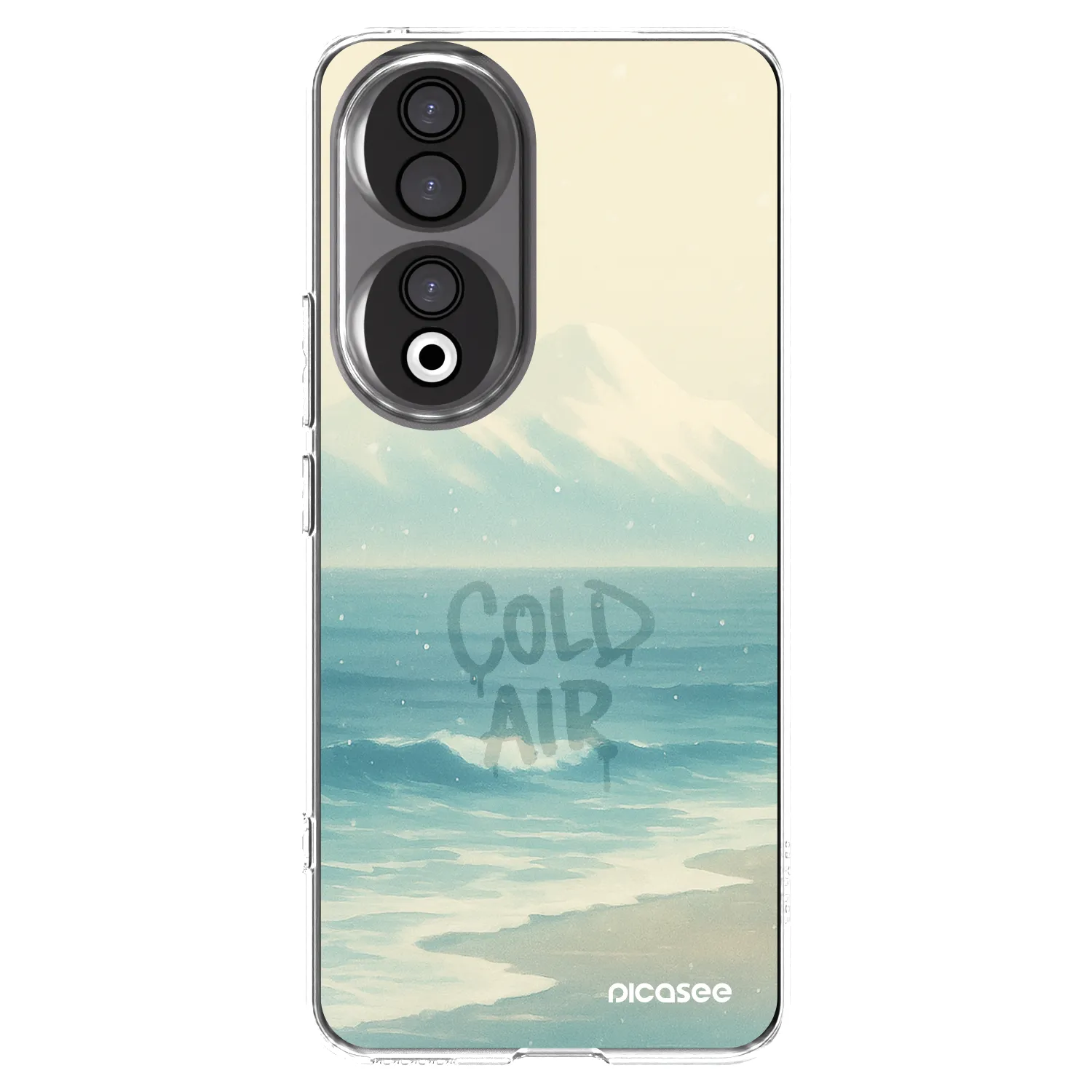 Picasee silikonski prozorni ovitek za Honor 90 5G - COLD AIR