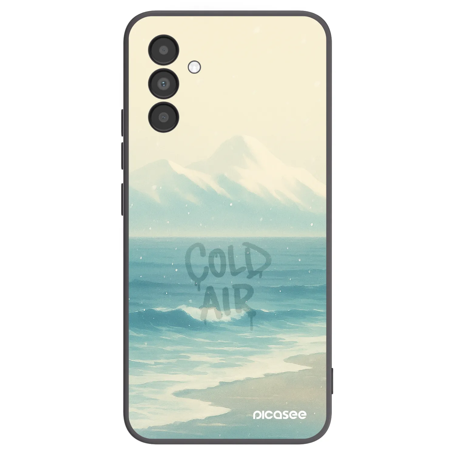 Picasee silikonski črni ovitek za Samsung Galaxy A04s A047F - COLD AIR