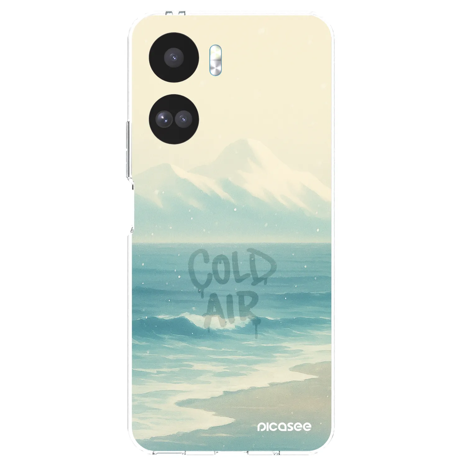 Picasee silikonski prozorni ovitek za Honor 90 Lite 5G - COLD AIR