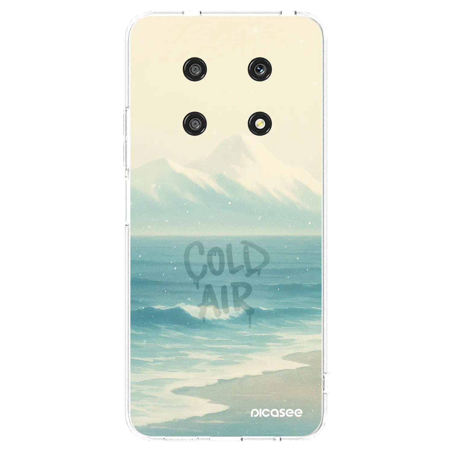 Picasee silikonski prozorni ovitek za Honor Magic4 Lite 5G - COLD AIR