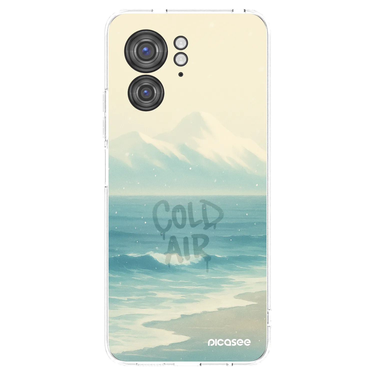 Picasee silikonski prozorni ovitek za Motorola Edge 40 - COLD AIR