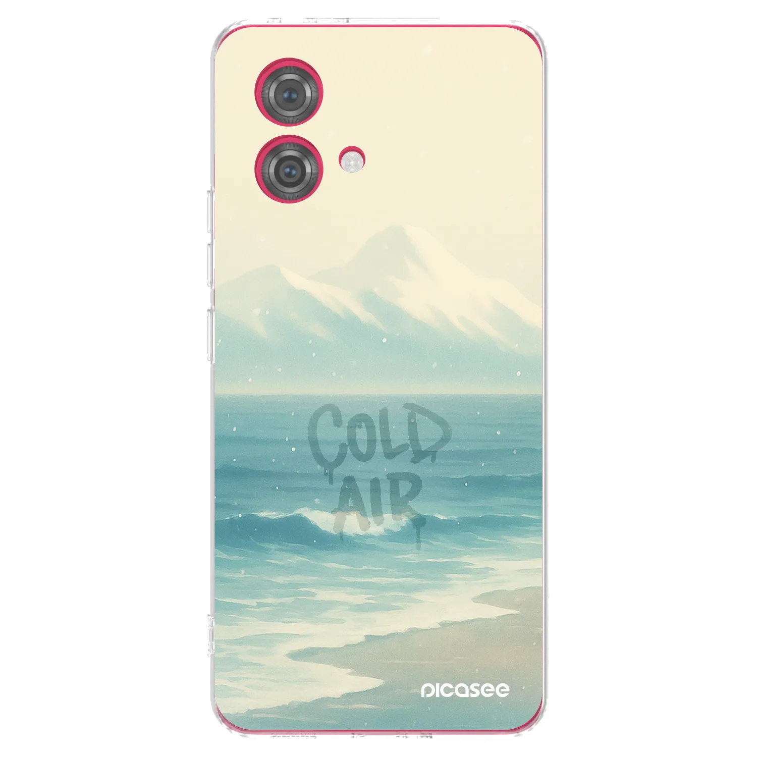 Picasee silikonski prozorni ovitek za Motorola Moto G84 5G - COLD AIR