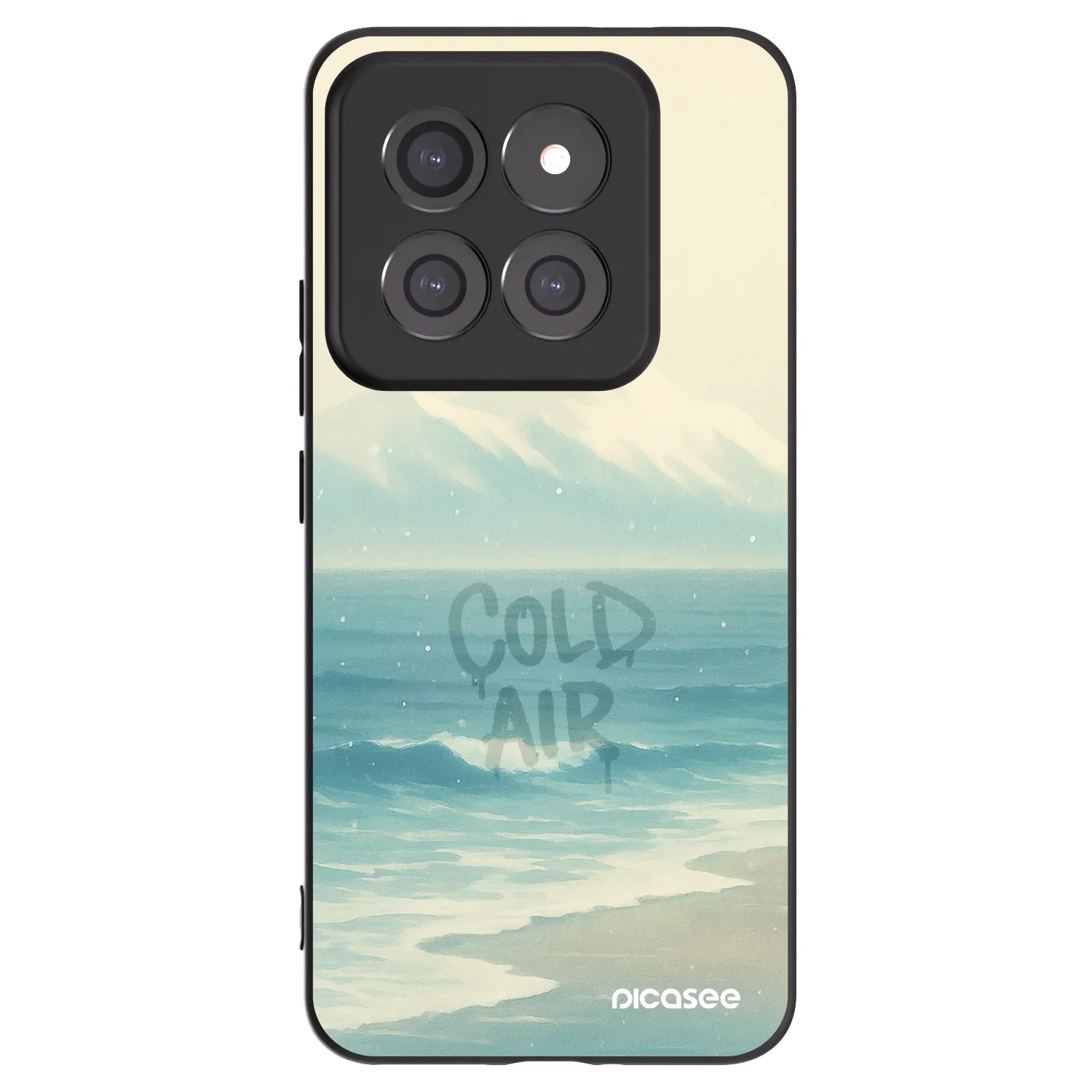 Picasee silikonski črni ovitek za Xiaomi 14 Pro - COLD AIR