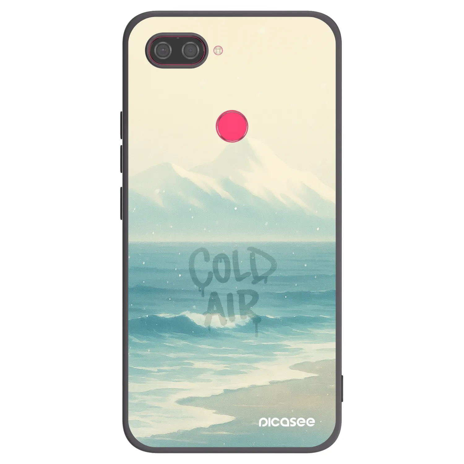 Picasee silikonski črni ovitek za Xiaomi Mi 8 Lite - COLD AIR