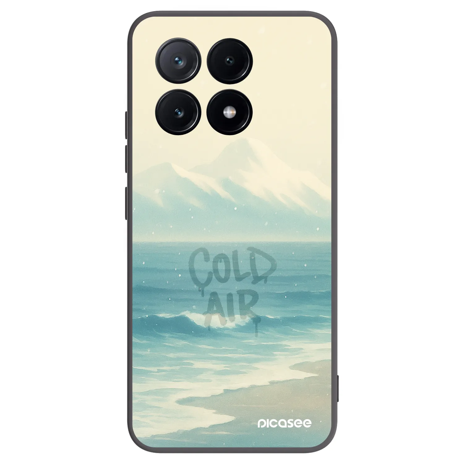 Picasee silikonski črni ovitek za Xiaomi Poco X6 Pro - COLD AIR