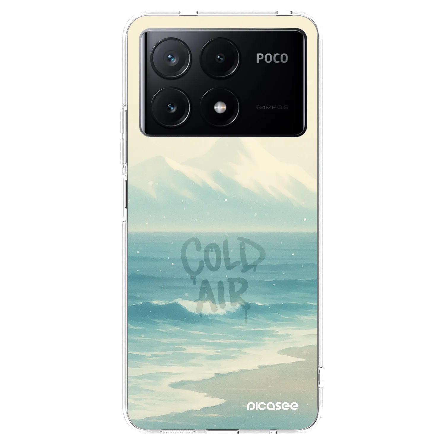 Picasee silikonski prozorni ovitek za Xiaomi Poco X6 Pro - COLD AIR